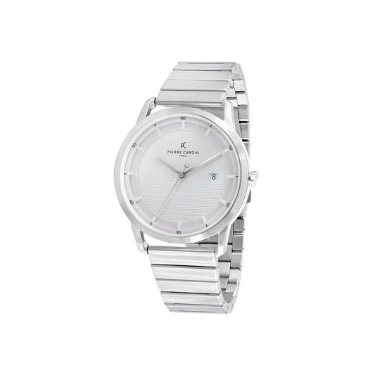 Pierre Cardin Gray Stainless Steel Dress Watch