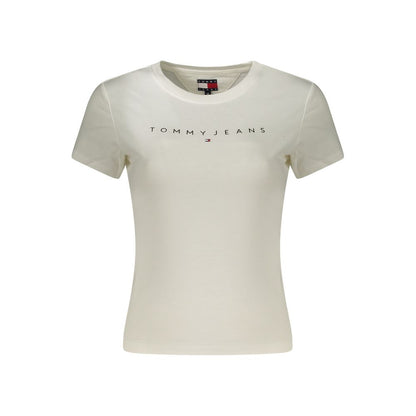 Tommy Hilfiger White Cotton Women's T-Shirt