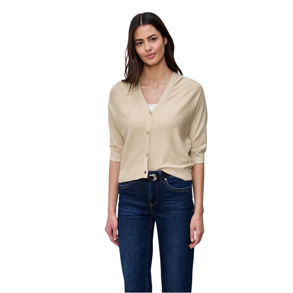 Street One Beige Viscose Cardigan