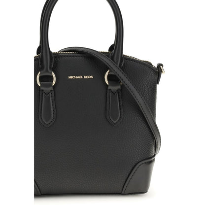 Michael Kors Black Calf Leather Bos Taurus Handbag