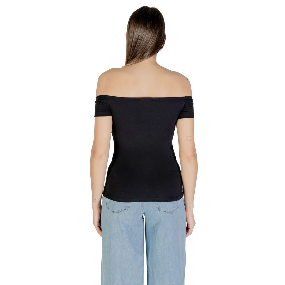 Calvin Klein Jeans Black Cotton T-Shirt