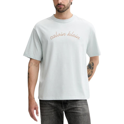 Calvin Klein Jeans Blue Cotton T-Shirt