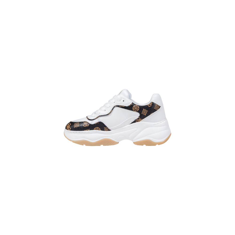 Guess White Polyethylene Chunky Sneakers