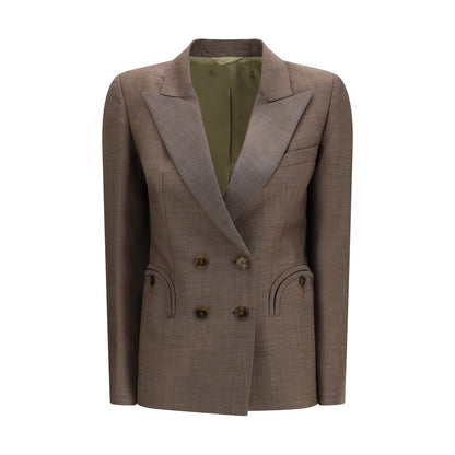 Blazé Milano Brown Wool Blazer