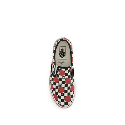 Valentino Garavani Multicolor Cotton Low Top Sneakers