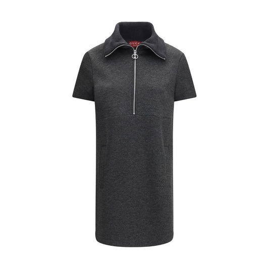 Gucci Gray Cotton Casual Dress