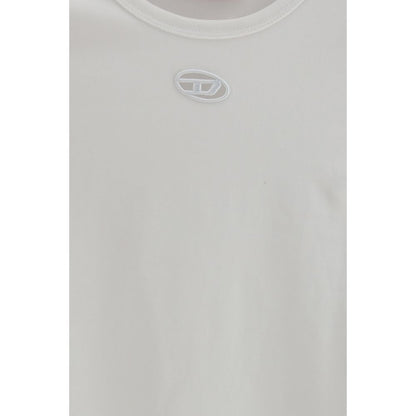 Diesel White Cotton T-Shirt