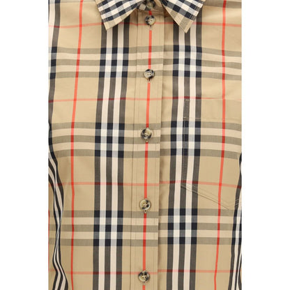 Burberry Multicolor Cotton Pattern Shirt
