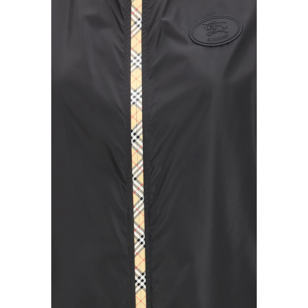 Burberry Black Polyamide Coat