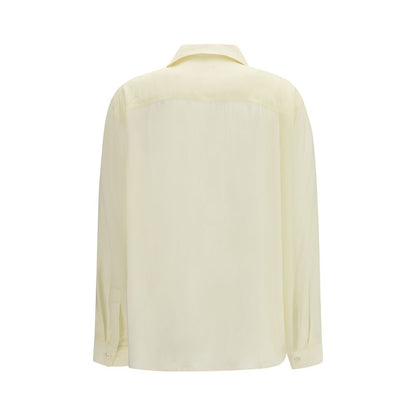 Baziszt Bicolor Cotton Pattern Shirt
