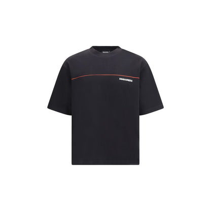 Dsquared² Black Cotton T-Shirt