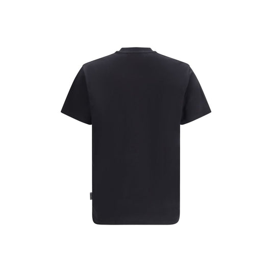 Philipp Plein Black Cotton T-Shirt
