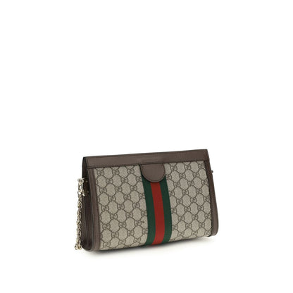 Gucci Brown Fabric Handbag