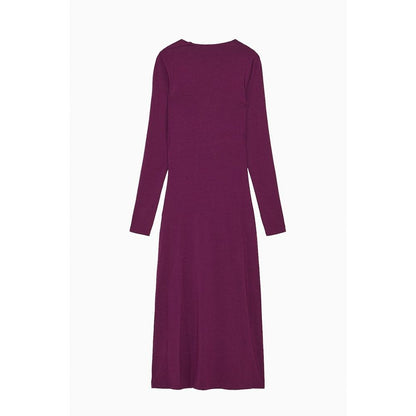 Patrizia Pepe Purple Viscose Casual Dress