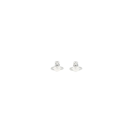 Vivienne Westwood Silver Brass Earrings