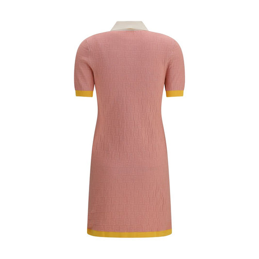 Fendi Multicolor Polyamide Casual Dress
