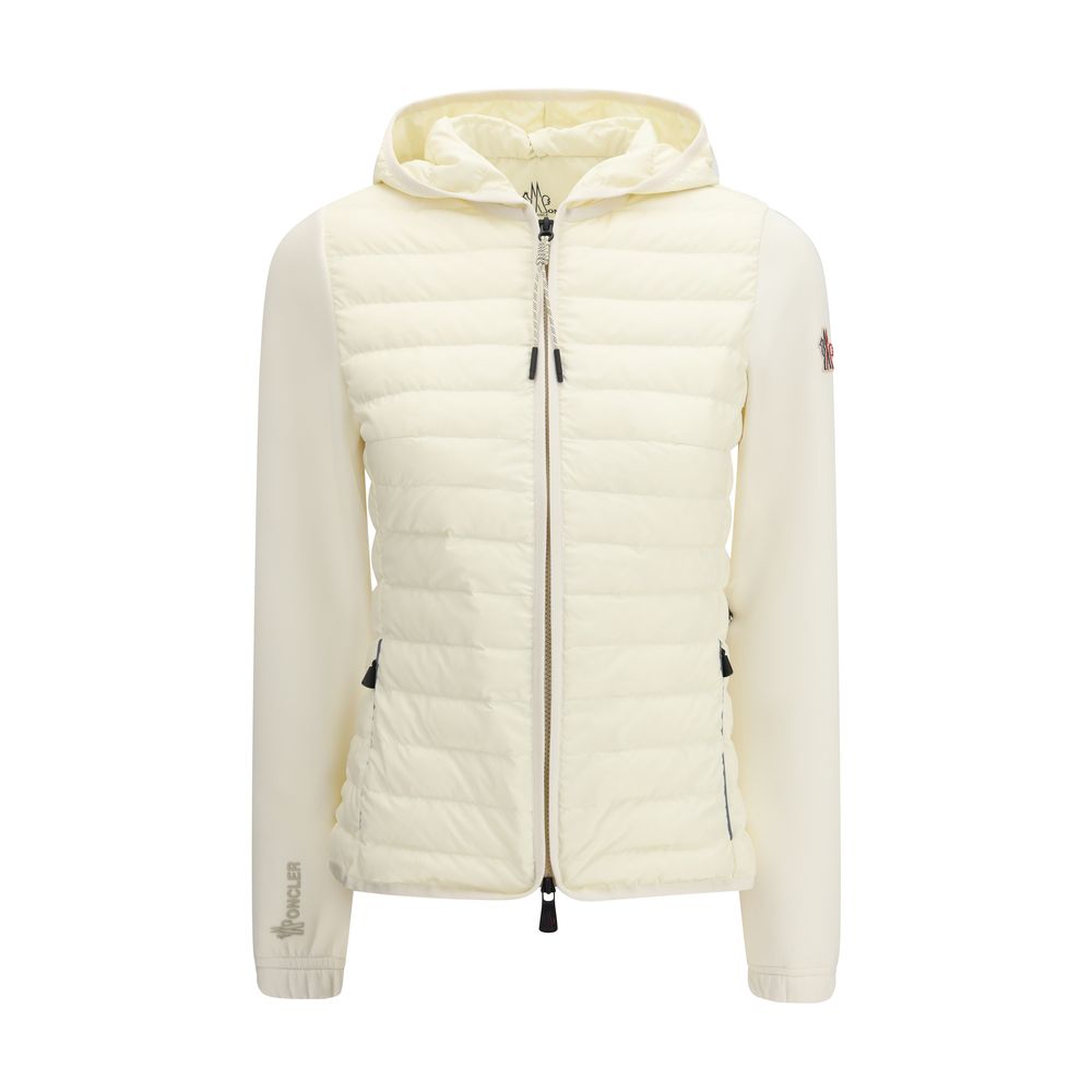 Moncler Grenoble White Polyamide Shell Jacket