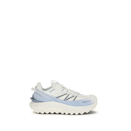 Moncler Blue Polyamide Athletic Sneakers