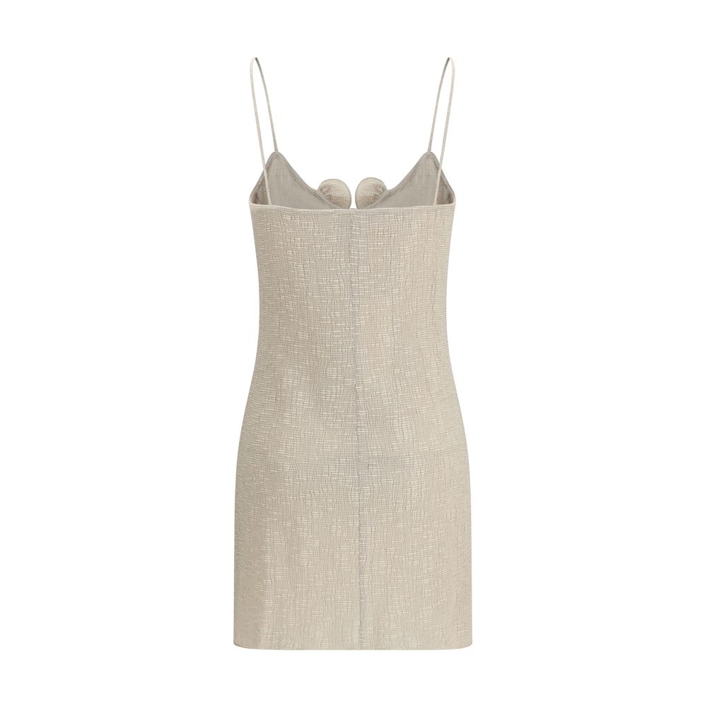 Magda Butrym Beige Lyocell Casual Dress