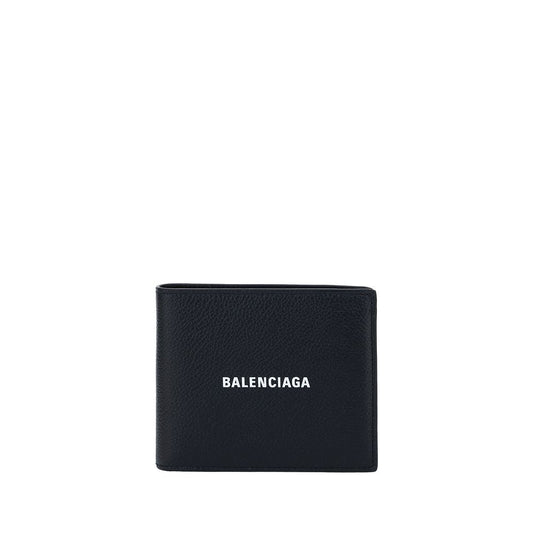 Balenciaga Black Calf Leather Bos Taurus Wallet