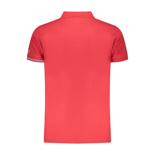 Iceberg Red Cotton Mens Polo Shirt