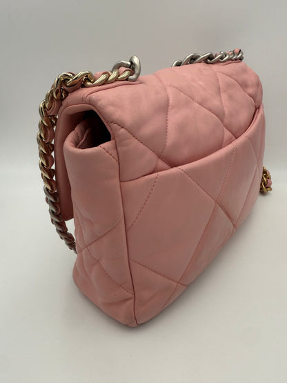 Chanel CHANEL 19 Medium Pink Handbag
