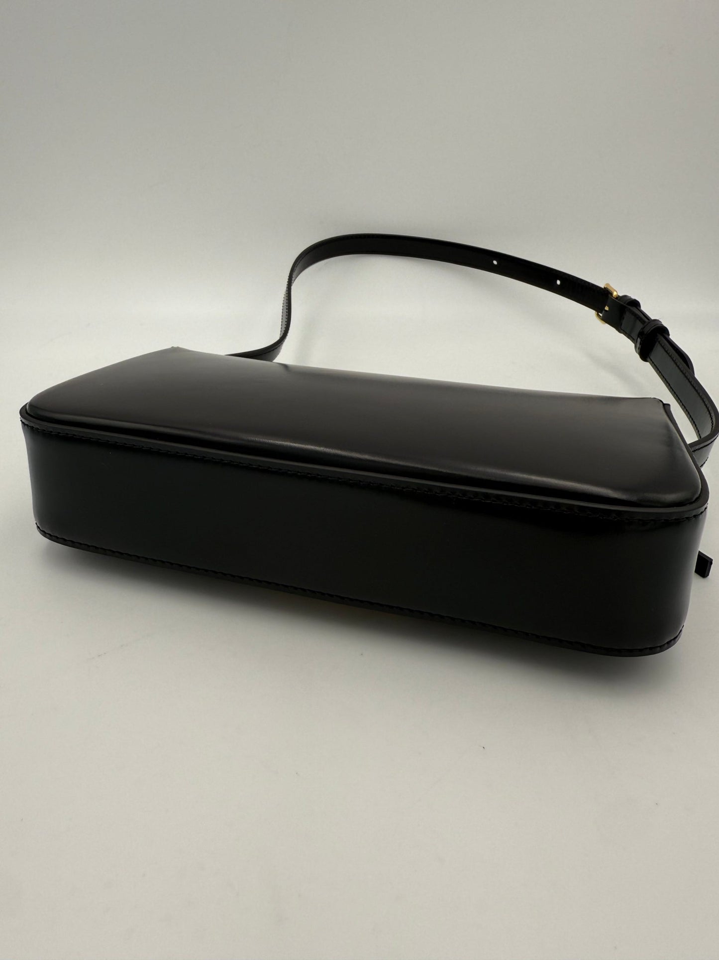 Celine CELINE CLAUDE TRIOMPHE Black Handbag