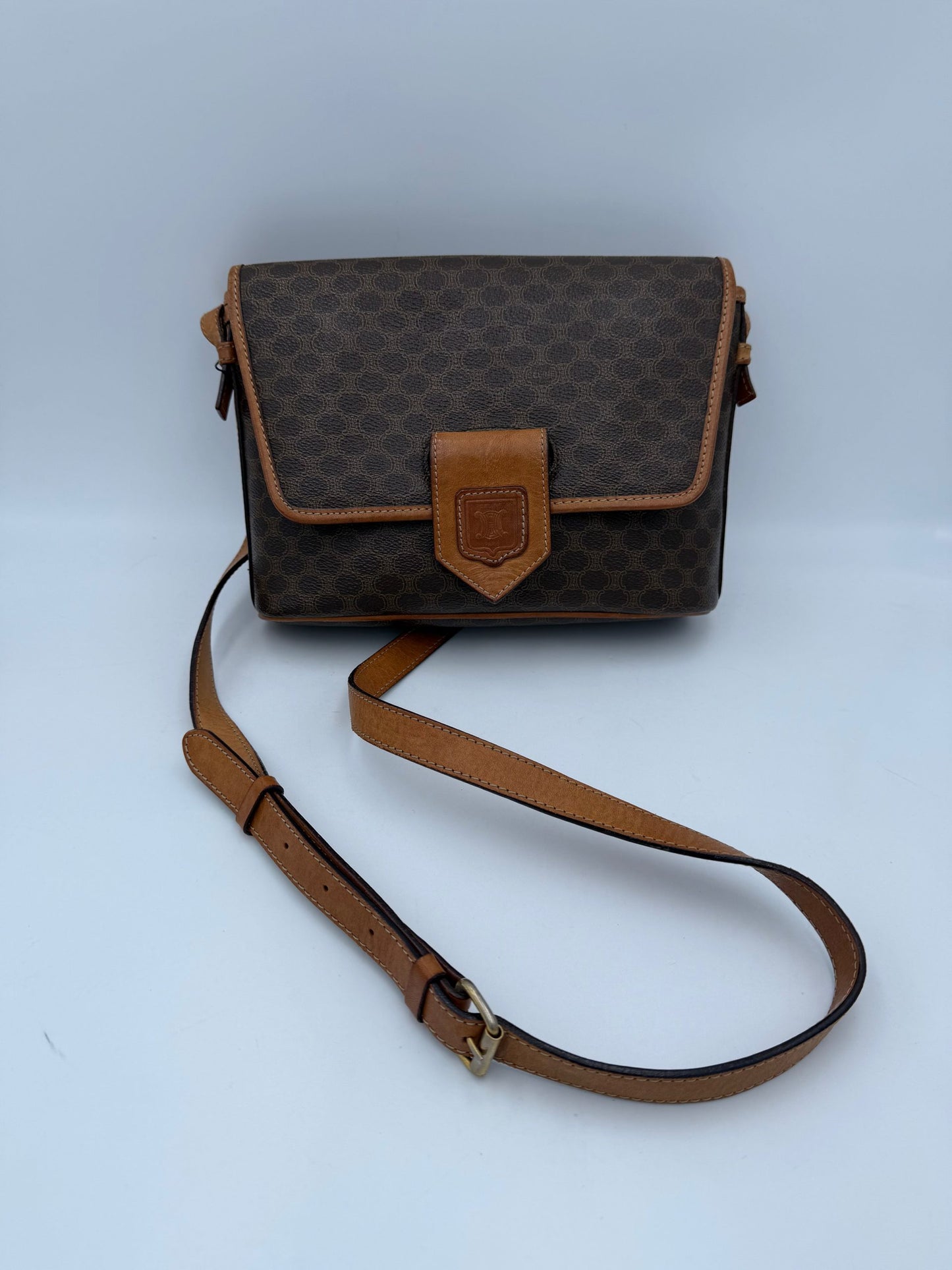 Celine CELINE TRIOMPHE Vintage Monogram Handbag