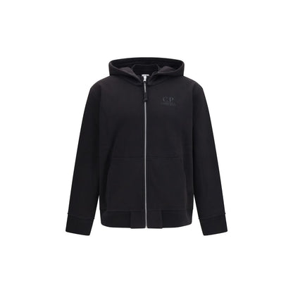 C.P. Company Black Cotton Sweatshirt