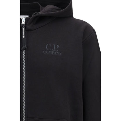 C.P. Company Black Cotton Sweatshirt