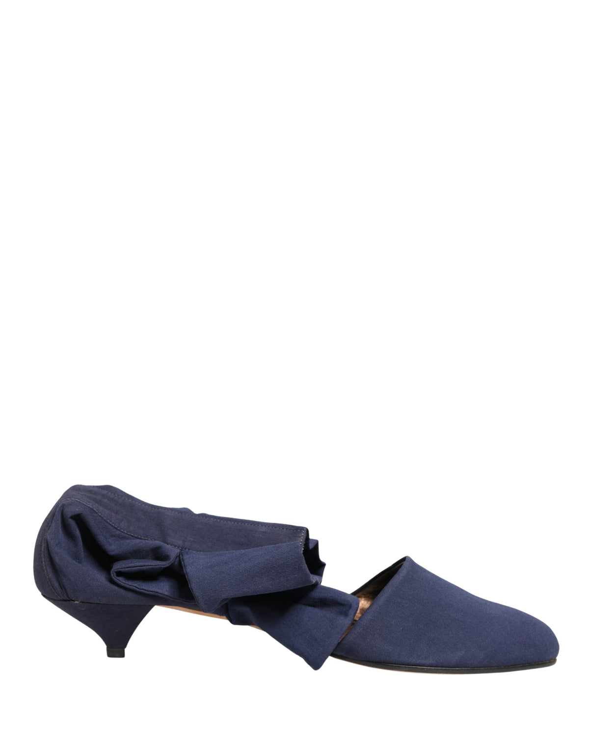 Dolce & Gabbana Blaue Baumwoll-Stiefeletten Schuhe