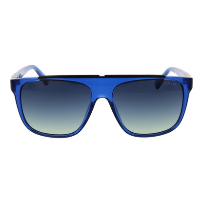 Guess Blue Stainless Steel Sunglasses