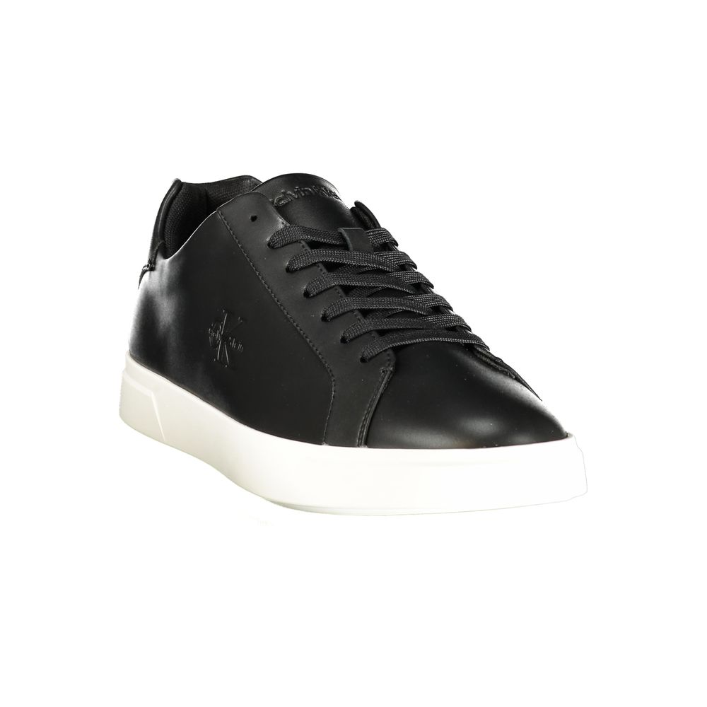 Calvin Klein Black Polyester Athletic Sneakers