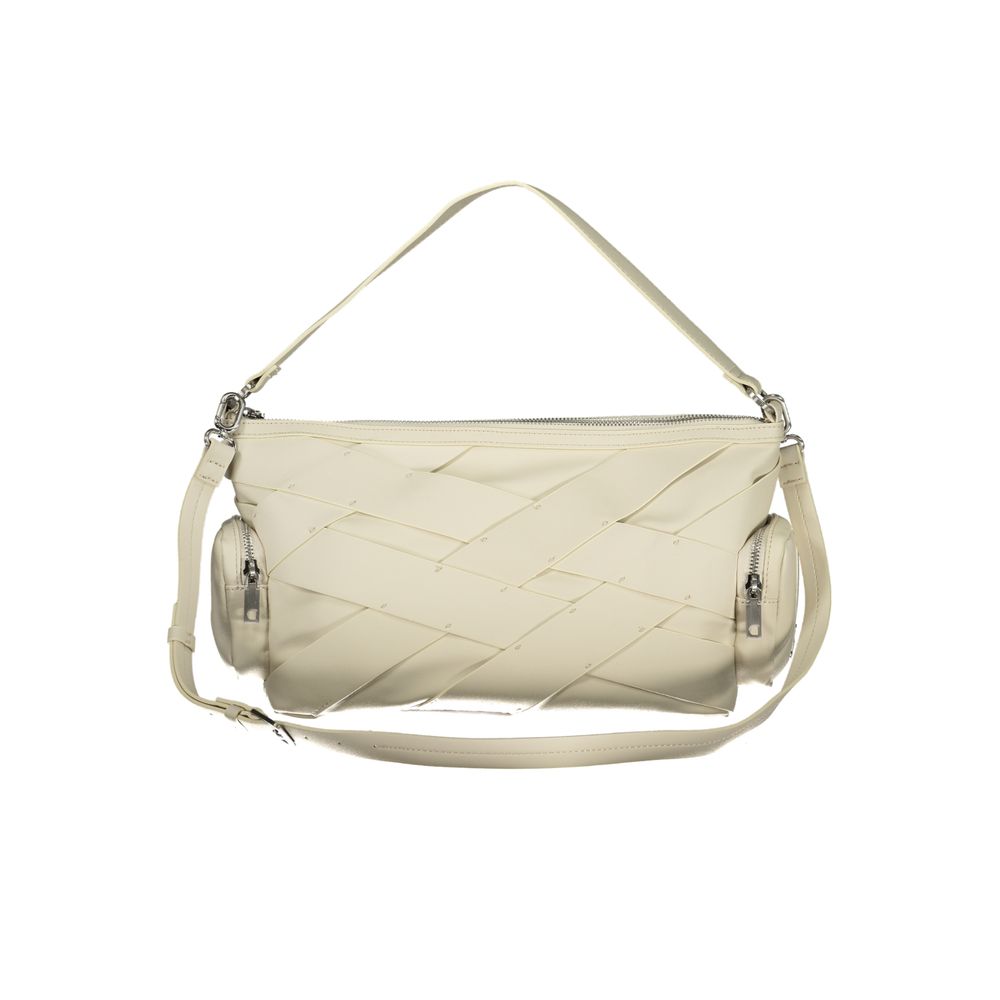 Desigual White Polyurethane Women's Shoulder Bag