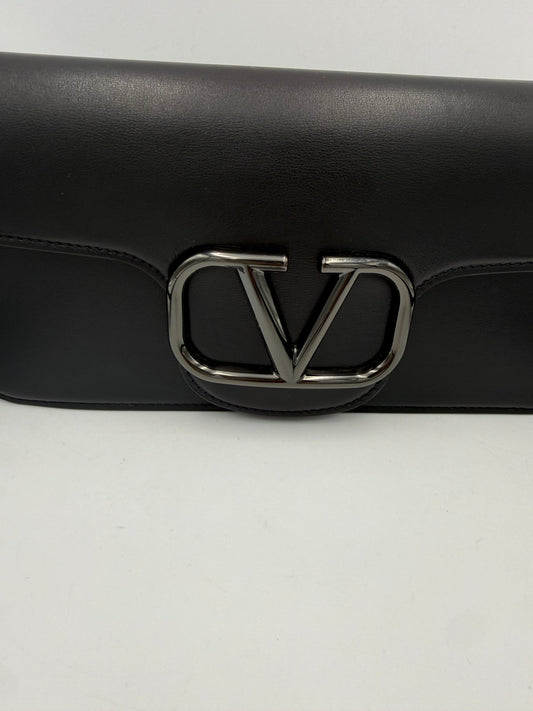 Valentino Garavani VALENTINO GARAVANI VLOGO Black Handbag