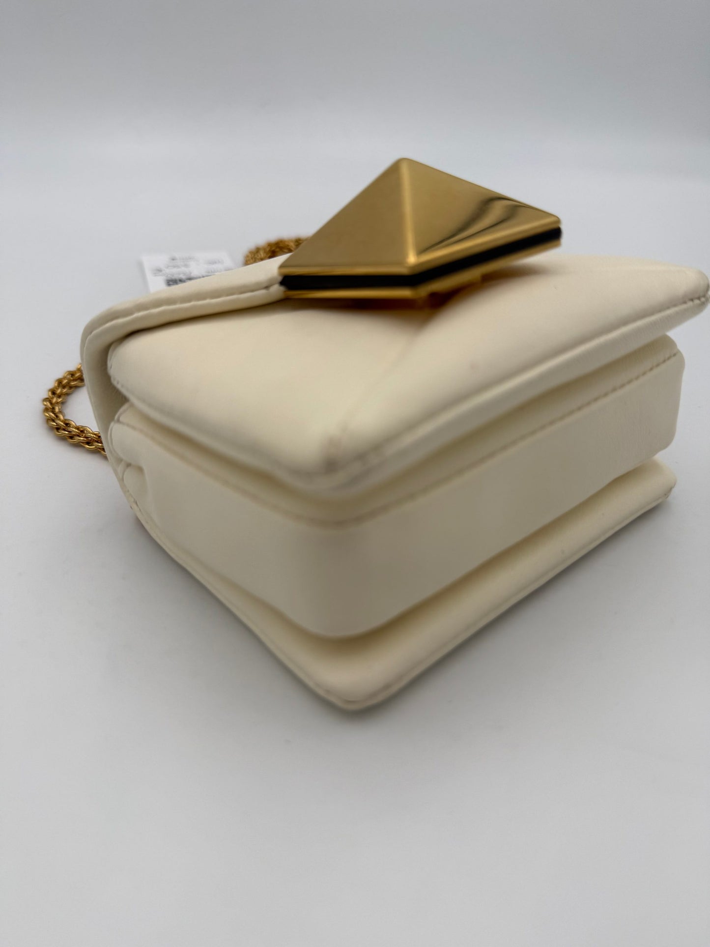 Valentino Garavani VALENTINO GARAVANI MINIBAG MONOSTUD White Handbag