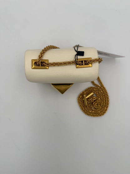 Valentino Garavani VALENTINO GARAVANI MINIBAG MONOSTUD White Handbag