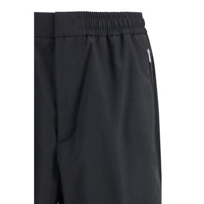 LAMINAR Black Polyester Pants