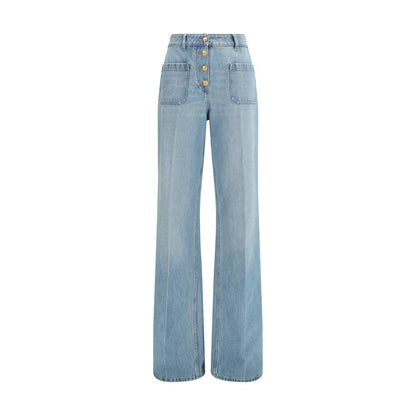 Valentino Garavani Blue Cotton Jeans Denim