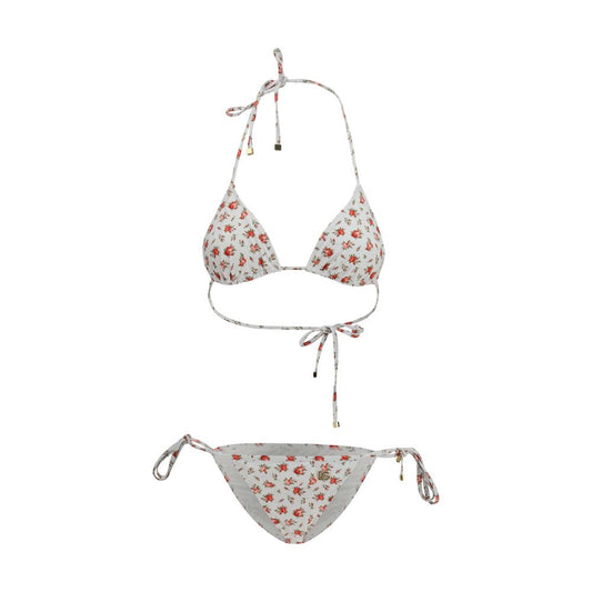 Dolce & Gabbana White Nylon Bikini