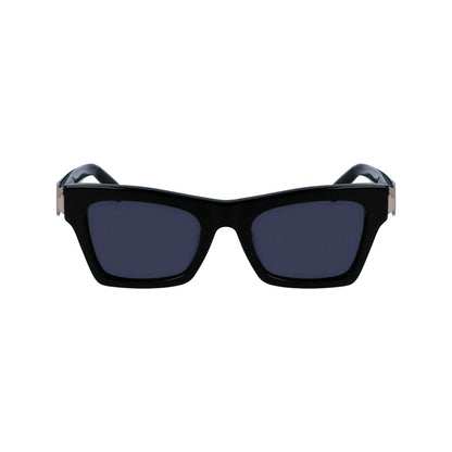 Ferragamo Black Acetate Sunglasses