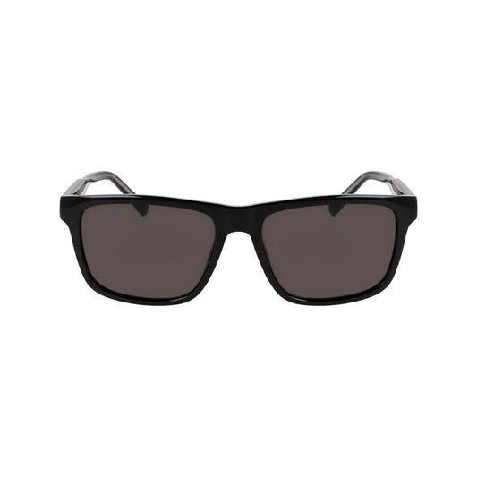 Lacoste Black Injected Sunglasses