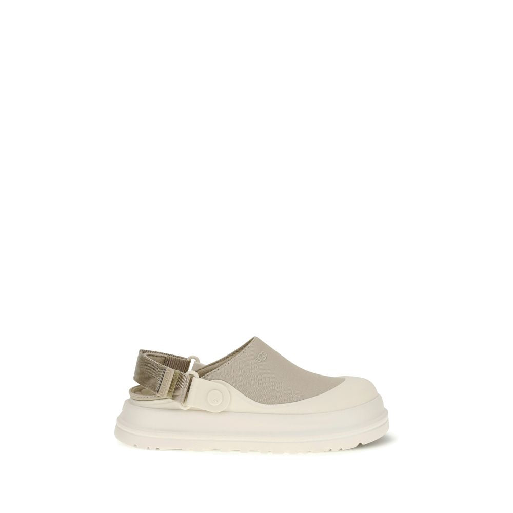 UGG Beige Cotton Mules