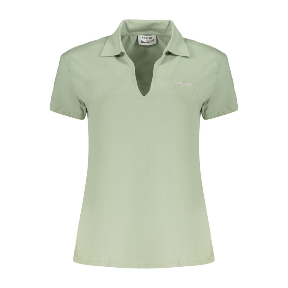 Freddy Verde Cotton Womens T-Shirt