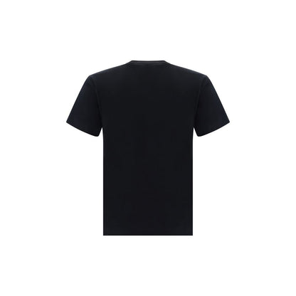 Comme Des Garçons Play Black Cotton T-Shirt