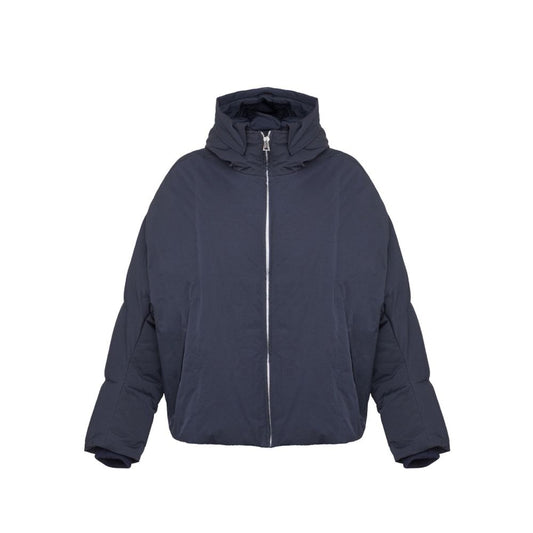Bottega Veneta Blue Polyamide Coat