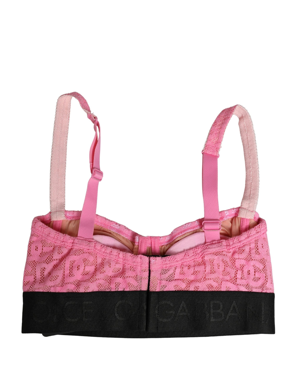 Dolce & Gabbana Rosa Halb-Wattierter Bügel-Balconette-BH Unterwäsche