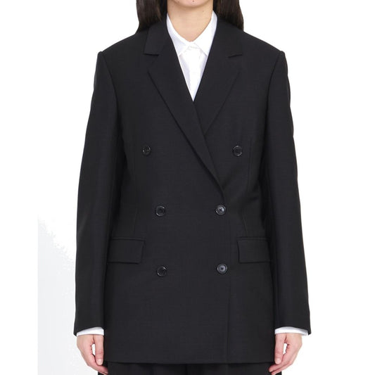 Loewe Black Mohair Coat
