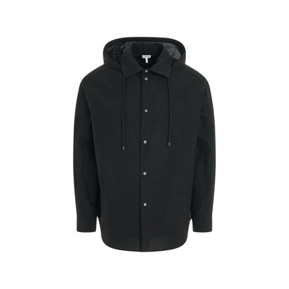 Loewe Black Cotton Shell Jacket