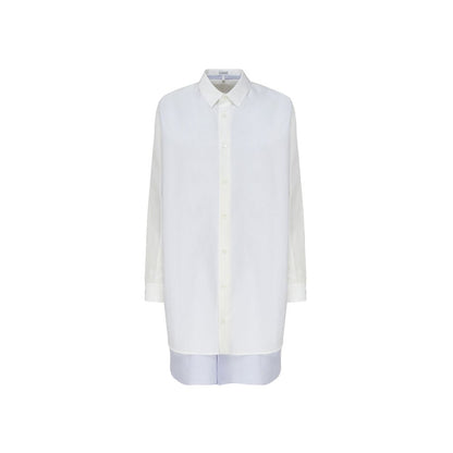 Loewe White Cotton Casual Dress